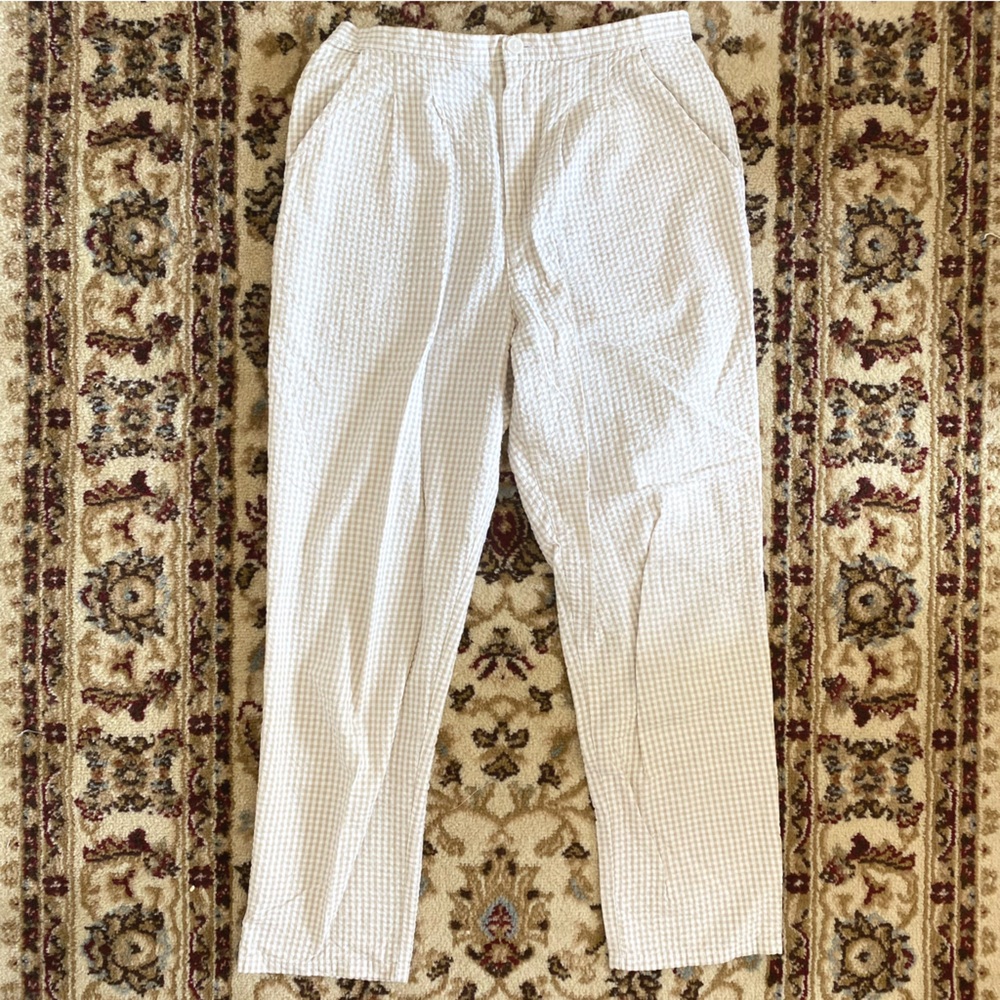 Urban Renewal Gingham Capris